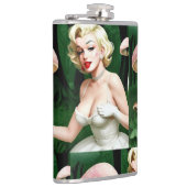 Marilyn Monroe Rêve RétroForest Flasque de Hanche  (Droite)