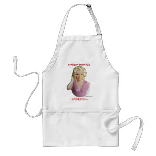 Marilyn Monroe Rubber Duck Cooks Apron Standaard Schort