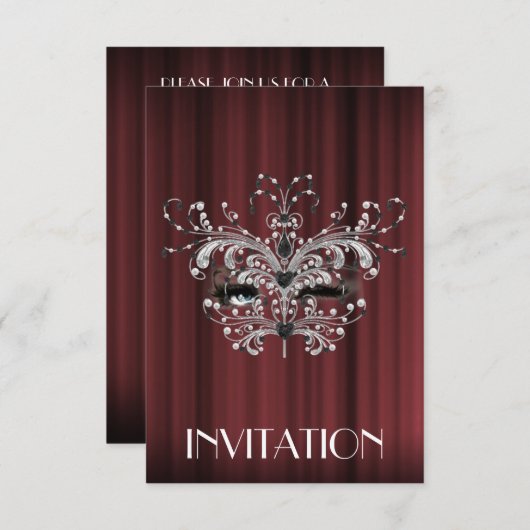 Marilyn Monroe Surprise Silver Burgundy Maroon Kaart (Voorkant / Achterkant)