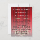 Marilyn Monroe Theater Musical Invitation Kaart (Achterkant)