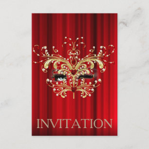 Marilyn Monroe Theater Musical Invitation Kaart