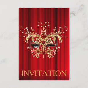 Marilyn Monroe Theater Musical Invitation Kaart