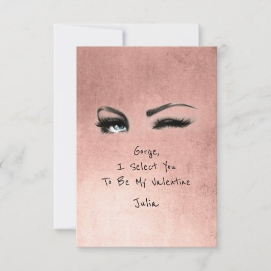 Marilyn Monroe Valentijn Love Declaration Kaart (Voorkant)