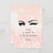 Marilyn Monroe Valentijn Love Declaration Roos Kaart (Voorkant / Achterkant)