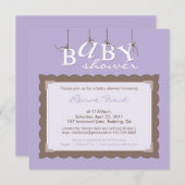 marilyn ryan :: INVITATIONS BABY SHOWERS (Devant / Derrière)