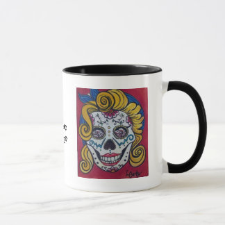 Marilyn Sugar Skull Coffee Mok