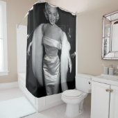 Marilyn vintage poster douchegordijn (In situ)