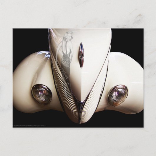 Marilyn's Ride Briefkaart (Voorkant)