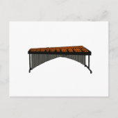Marimba Design Graphic 1 Briefkaart (Voorkant)