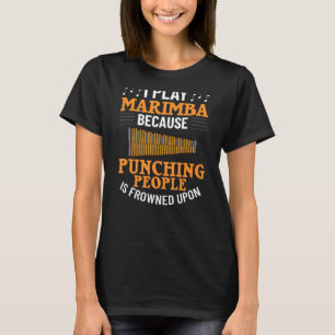 Marimba Instrument Music Lesson Player Beginner of T-shirt