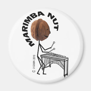Marimba Nut Magneet