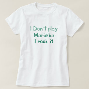 Marimba Rock T-shirt - Dames