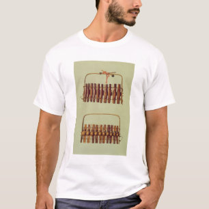 Marimba, voor- en achteruitzichten, Zuid-Afrika, v T-shirt