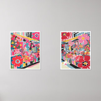 Marimekko Bloem Print vet maximalisme set 2