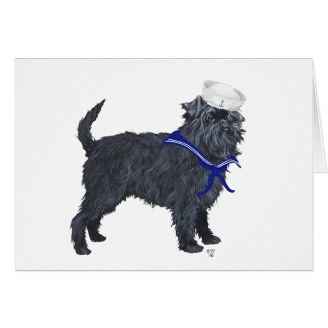 Marin Affenpinscher (Devant horizontal)