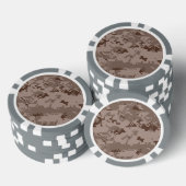 Marin Corps MARPAT Woestijn Camouflage Poker Chips (Opstapeling)