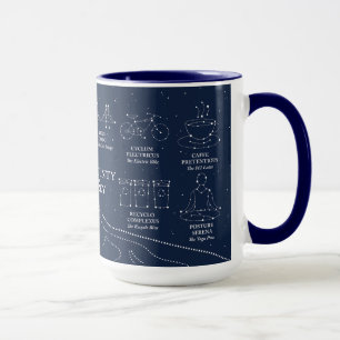 Marin County Nachtelijke Hemel 15 oz mok blauw