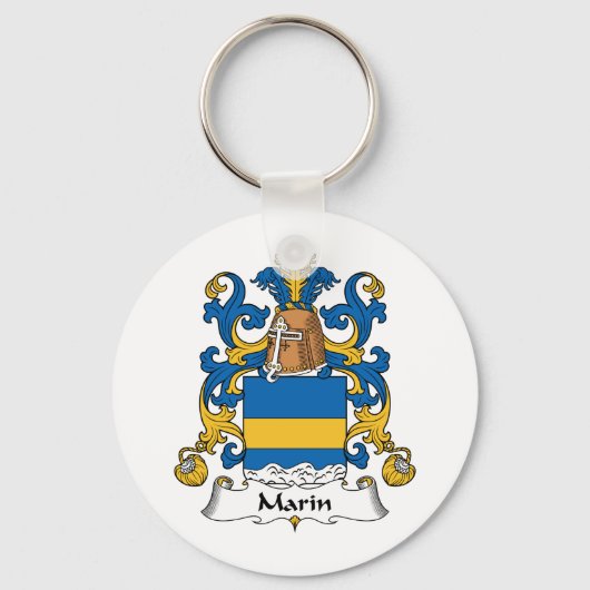 Marin Family Crest Sleutelhanger (Voorkant)