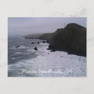 Marin Headlands, CA-briefkaart Briefkaart