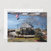 Marina à Norwich, CT - Carte postale (Devant / Derrière)