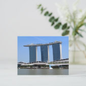 marina bay casino briefkaart (Staand voorkant)