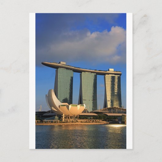 Marina Bay Sands Singapore Briefkaart (Voorkant)