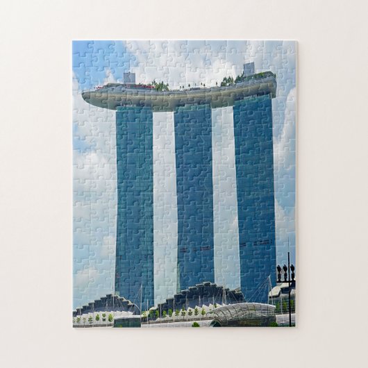 Marina Bay Sands Singapore. Legpuzzel (Verticaal)