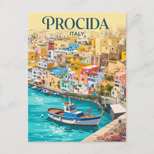 Marina Corricella Italië Briefkaart