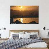 Marina de la baie de la mi-lune Sunrise IV - Toile (Insitu(Chambre))