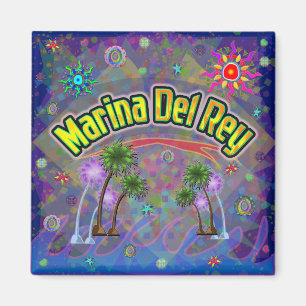 Marina Del Ray Noble Voyage Magnet Magneet