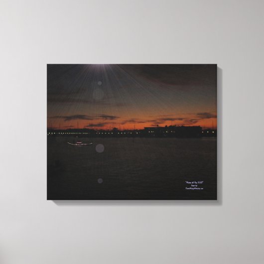 Marina del Rey 2012 Canvas Afdruk (Voorkant)