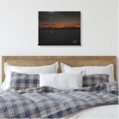 Marina del Rey 2012 Canvas Afdruk (Insitu (Slaapkamer))