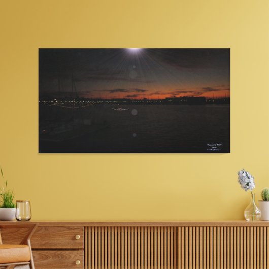 Marina del Rey 2012 Canvas Afdruk (Insitu (Woonkamer))