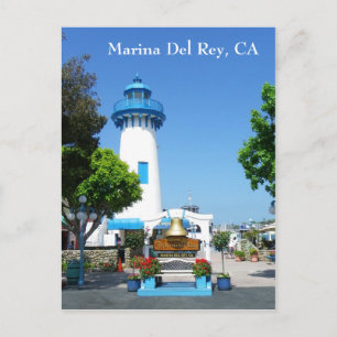 Marina Del Rey Briefkaart! Briefkaart