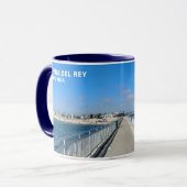 Marina Del Rey, CA - Strand / Kanaal Mok (Voorkant links)