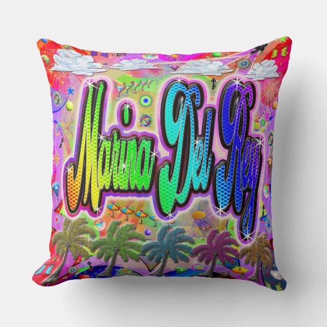 Marina Del Rey Coussin d'Express Vista (Recto)