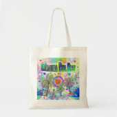 Marina Del Rey Deep Dream Canvas tas (Voorkant)
