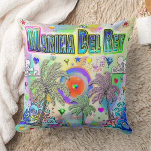 Marina Del Rey Deep Dream Pillow Kussen