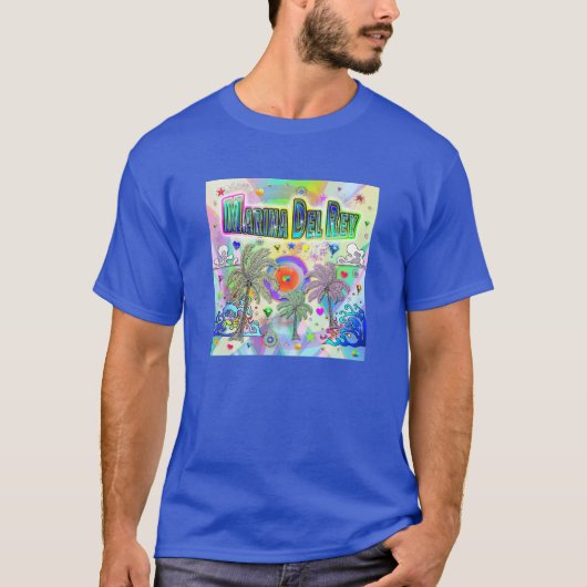 Marina Del Rey Deep Dream T-Shirt (Voorkant)