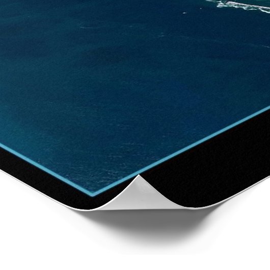 Marina del Rey Los Angeles, CA affiche satellite (Coin)