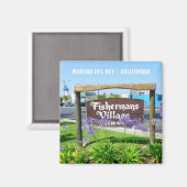 Marina Del Rey Magnet ! (Recto/Verso)