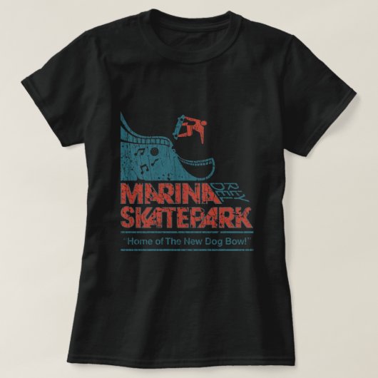 Marina del Rey Skatepark 1978 T-Shirt (Design devant)