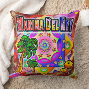 Marina Del Rey Tropische Vrienden Pillow Kussen