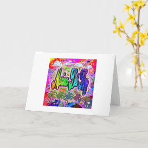 Marina Del Rey Vista Express Wenskaart Kaart