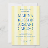 MARINA Faire-part de mariage moderne (Devant)