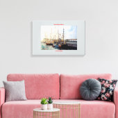 Marina/Mariña/Marine Canvas Afdruk (Insitu (Woonkamer))