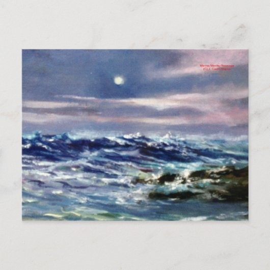 Marina/Mariña/Seascape Briefkaart (Voorkant)