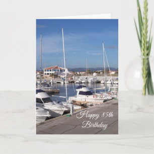 Marina Specialized 85th Birthday Kaart