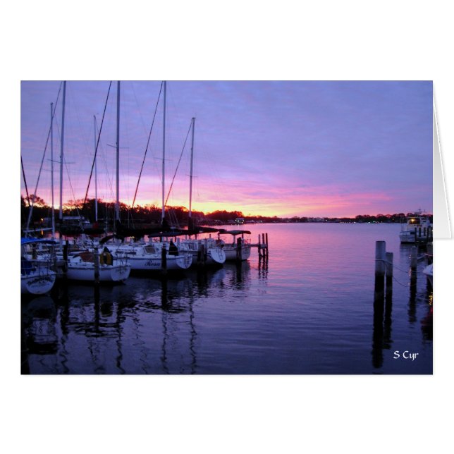 Marina Sunset, S Cyr (Voorkant Horizontaal)