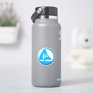 Marina Symbool - Zeilboot Sticker